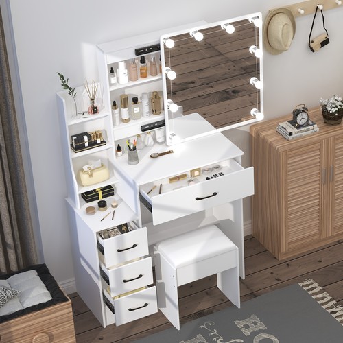 Compact dressing table makeup - dressing,