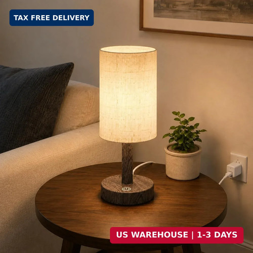 Small plug bedside table - small,